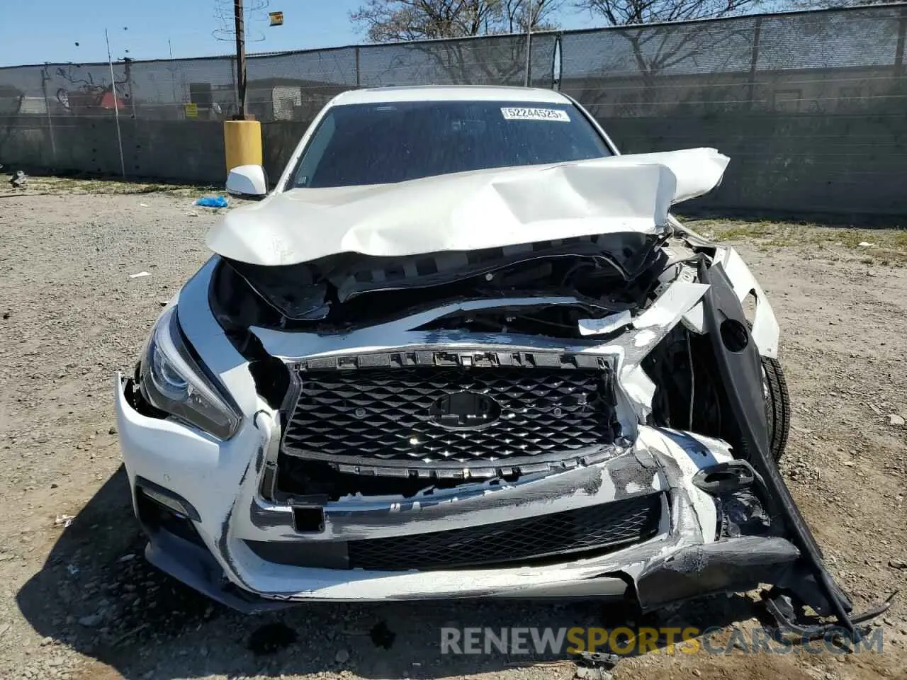 5 Photograph of a damaged car JN1EV7CPXMM705687 INFINITI Q50 2021