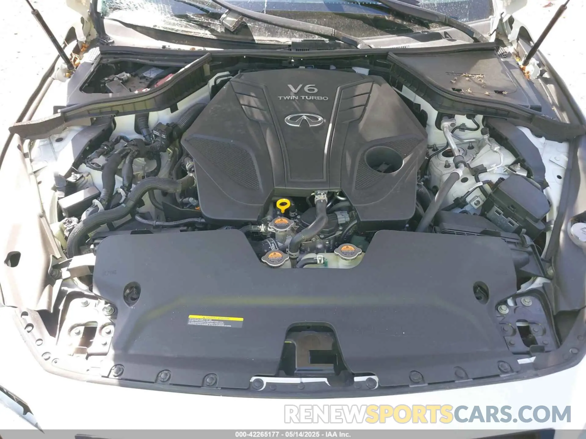 10 Photograph of a damaged car JN1EV7CPXMM706094 INFINITI Q50 2021