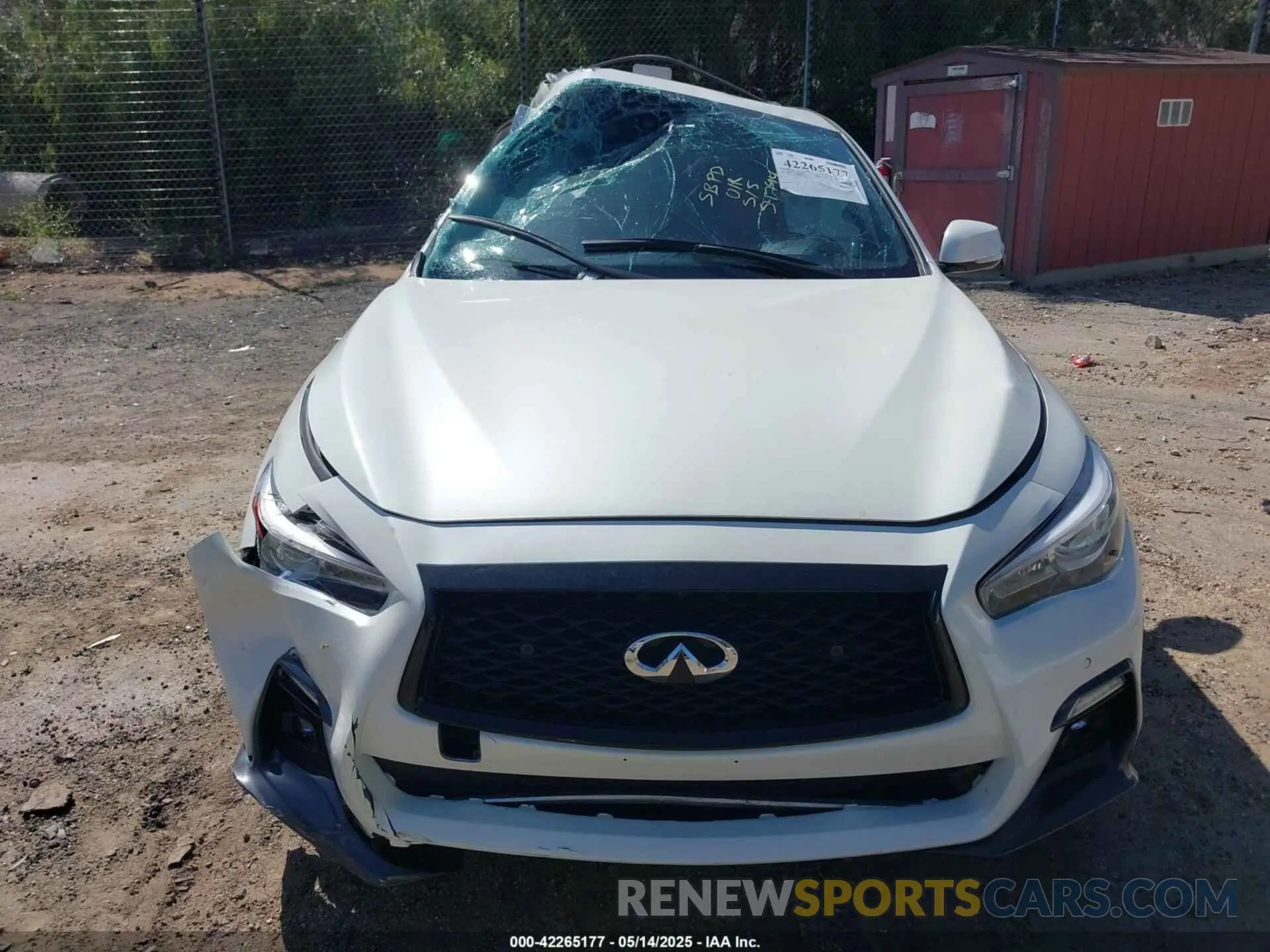 11 Photograph of a damaged car JN1EV7CPXMM706094 INFINITI Q50 2021