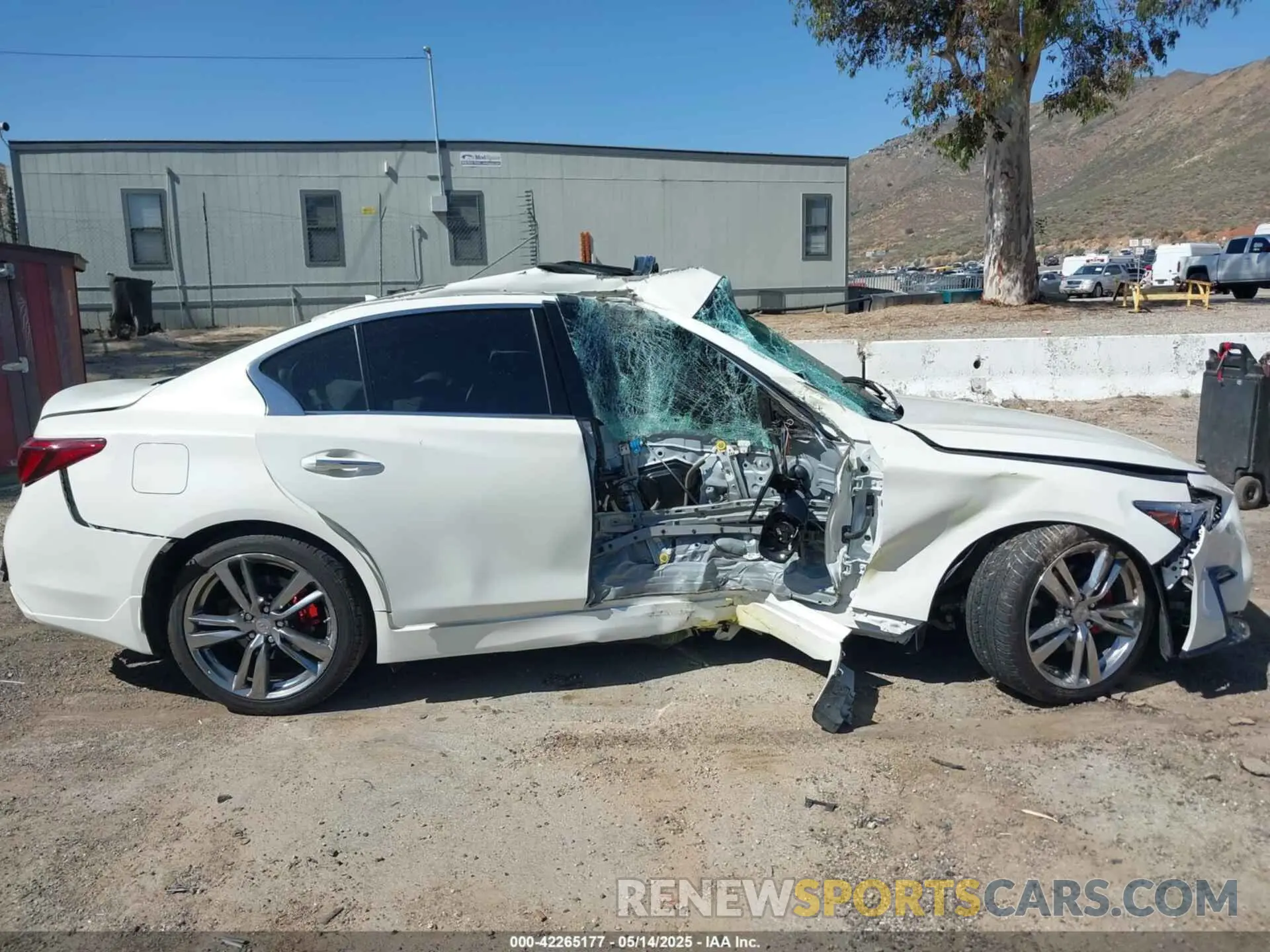 12 Photograph of a damaged car JN1EV7CPXMM706094 INFINITI Q50 2021