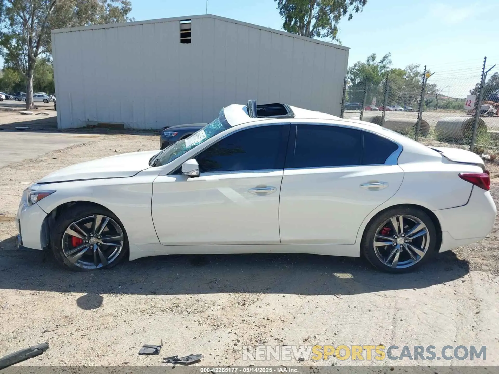 13 Photograph of a damaged car JN1EV7CPXMM706094 INFINITI Q50 2021