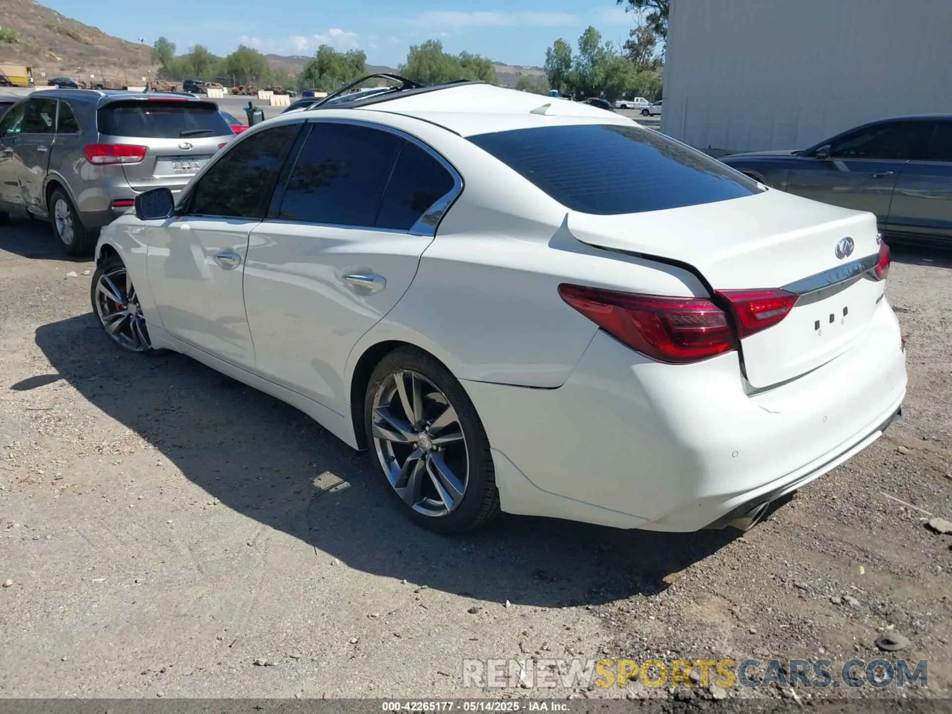 3 Photograph of a damaged car JN1EV7CPXMM706094 INFINITI Q50 2021