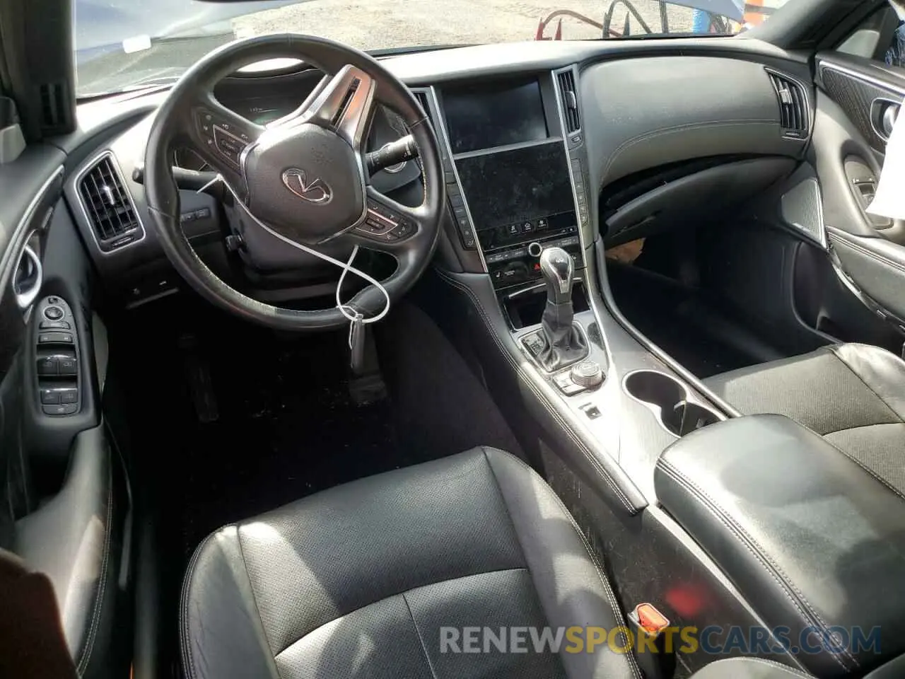 8 Photograph of a damaged car JN1EV7CR1MM752513 INFINITI Q50 2021