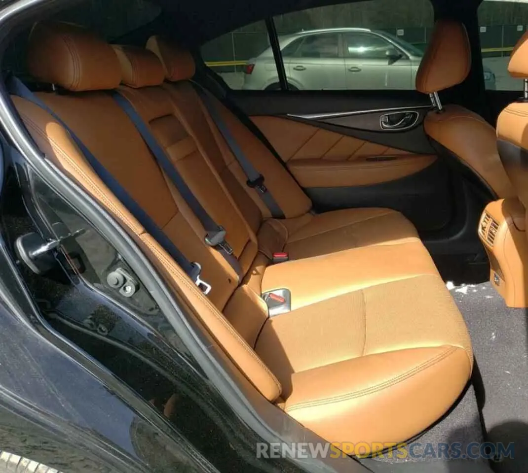 10 Photograph of a damaged car JN1EV7CR5MM756032 INFINITI Q50 2021