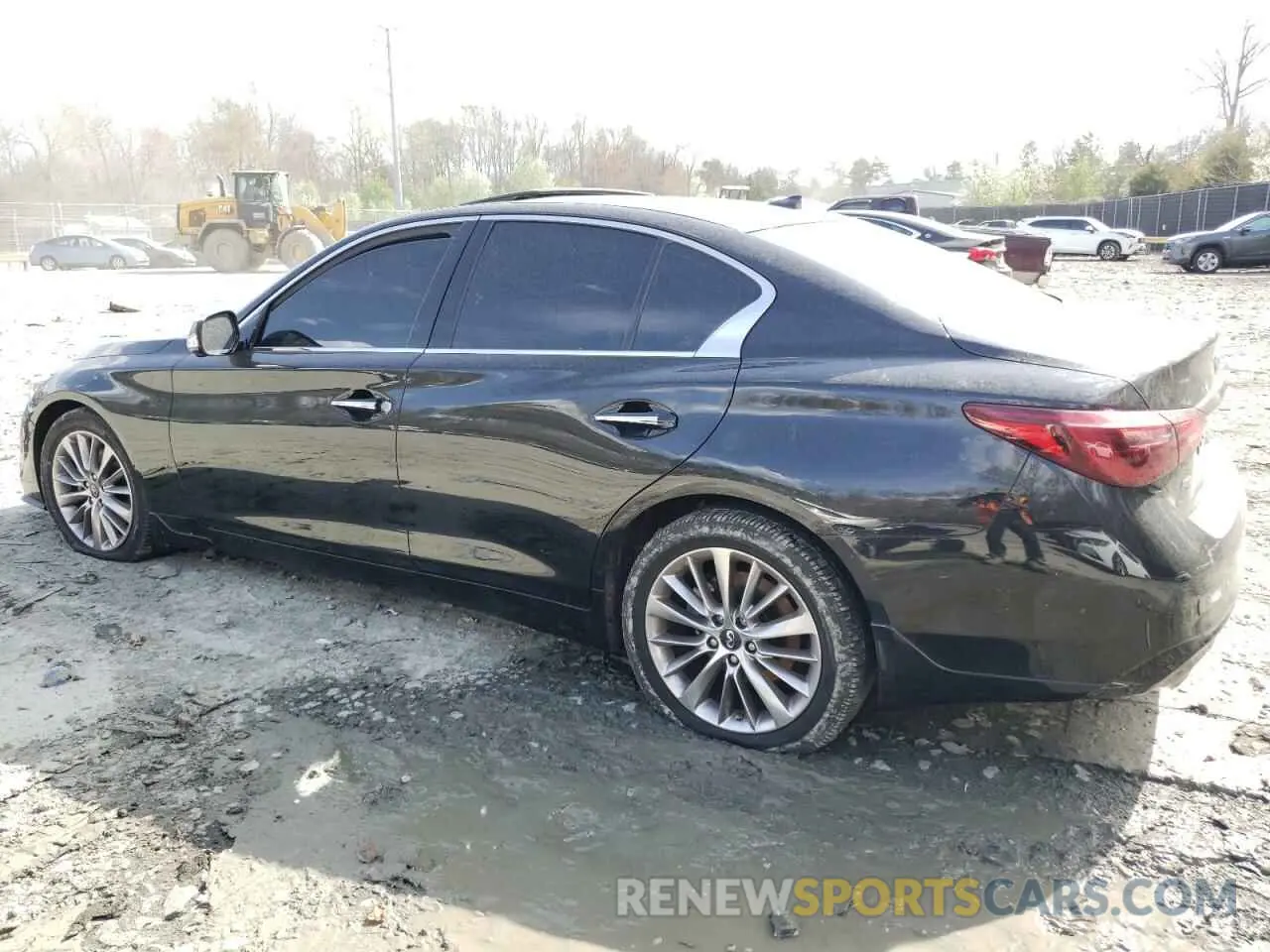 2 Photograph of a damaged car JN1EV7CR5MM756032 INFINITI Q50 2021