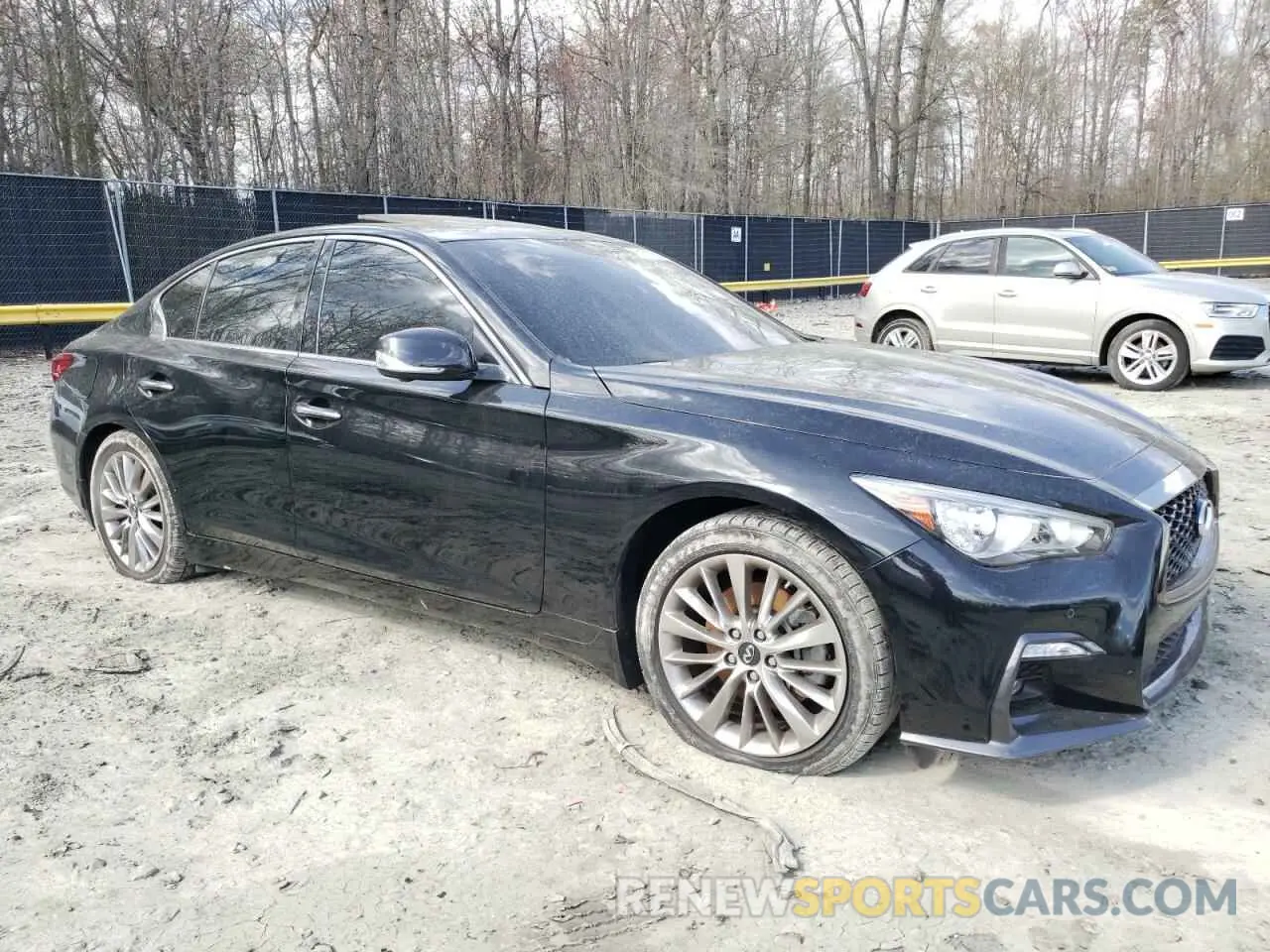 4 Photograph of a damaged car JN1EV7CR5MM756032 INFINITI Q50 2021