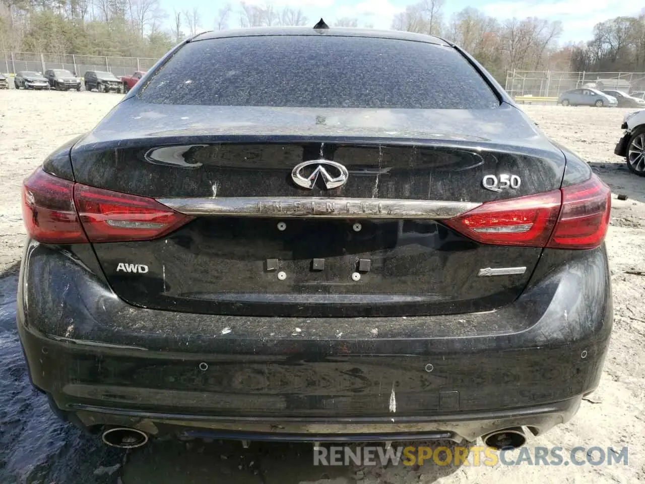 6 Photograph of a damaged car JN1EV7CR5MM756032 INFINITI Q50 2021