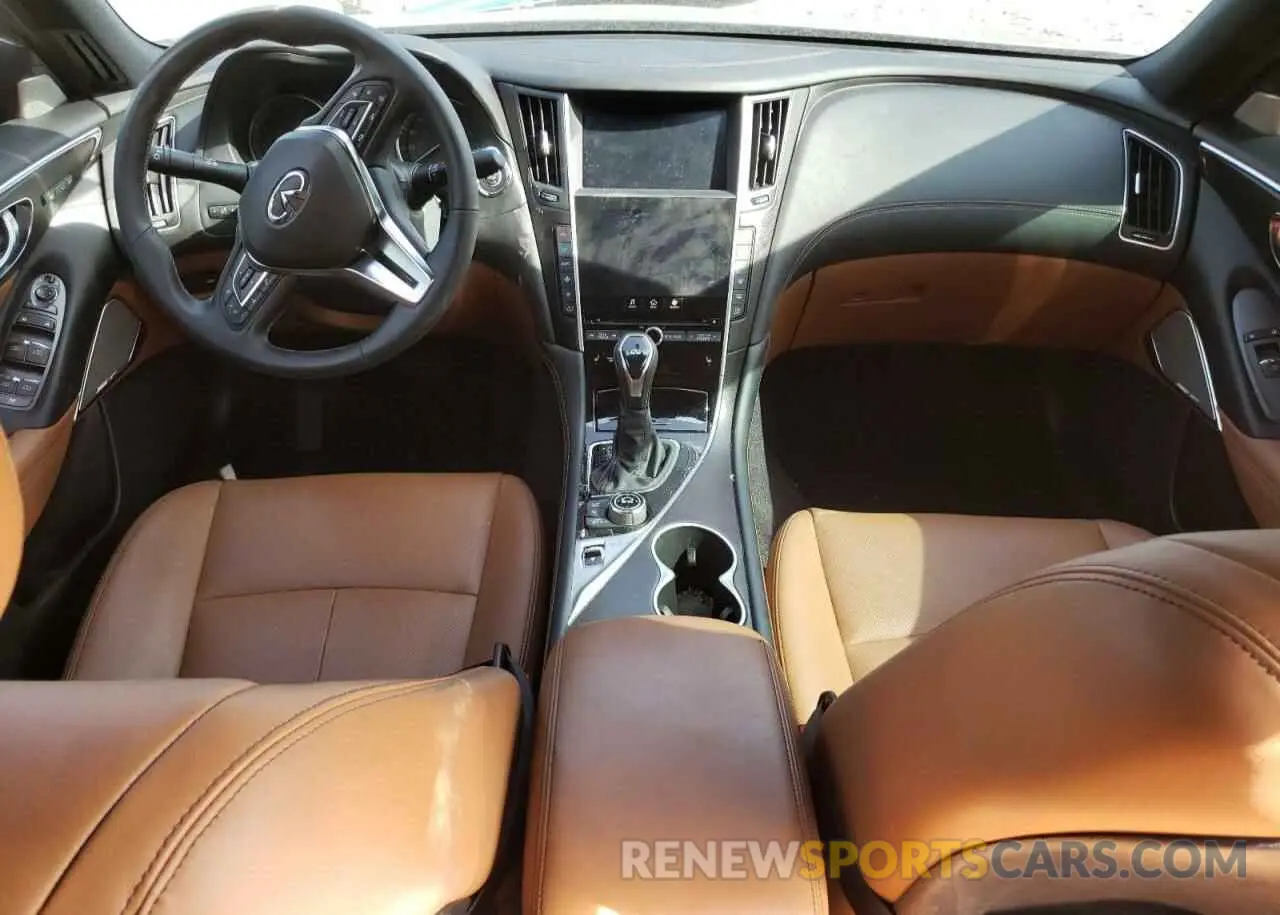 8 Photograph of a damaged car JN1EV7CR5MM756032 INFINITI Q50 2021