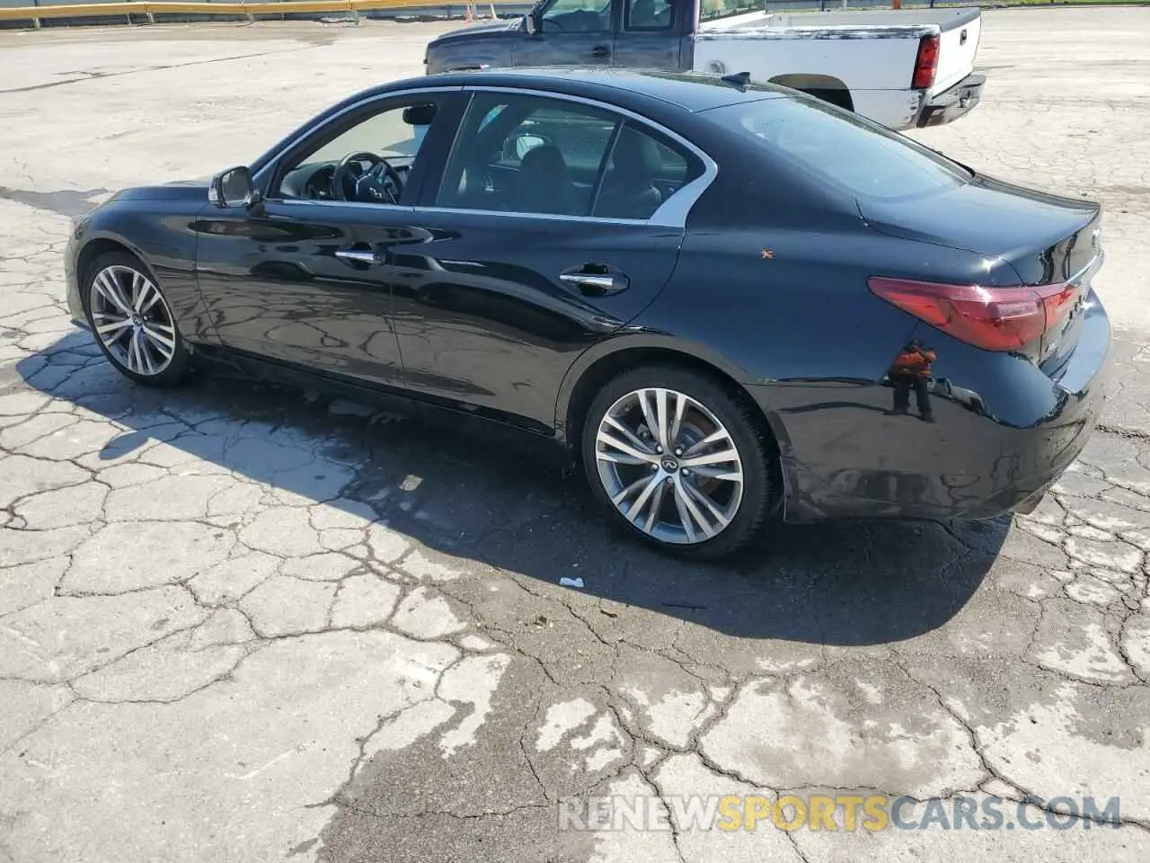 2 Photograph of a damaged car JN1EV7CR6MM752944 INFINITI Q50 2021