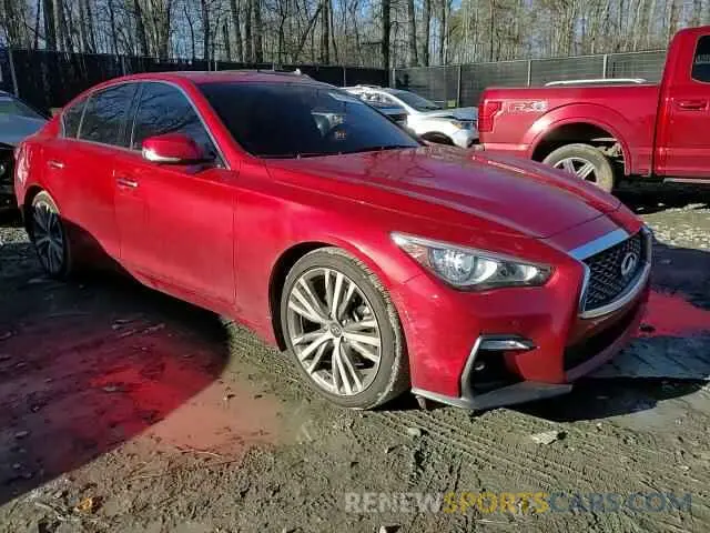 11 Photograph of a damaged car JN1EV7CR7MM750796 INFINITI Q50 2021