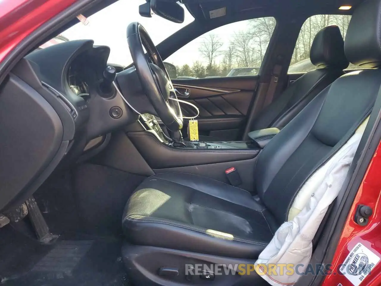 7 Photograph of a damaged car JN1EV7CR7MM750796 INFINITI Q50 2021