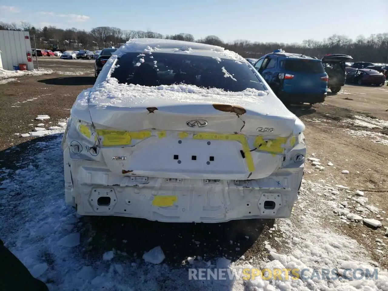6 Photograph of a damaged car JN1EV7CR7MM751141 INFINITI Q50 2021