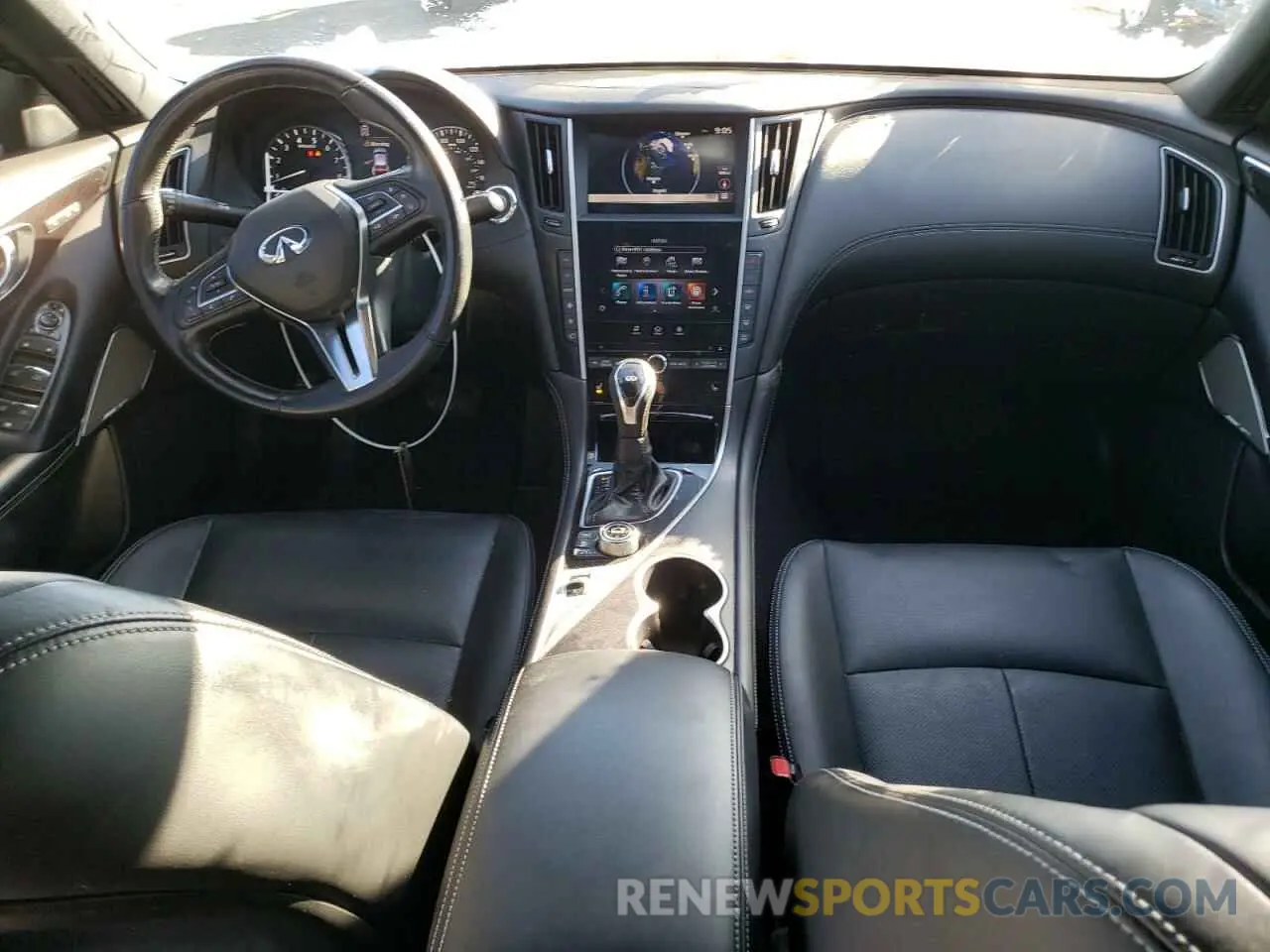 8 Photograph of a damaged car JN1EV7CR7MM751141 INFINITI Q50 2021