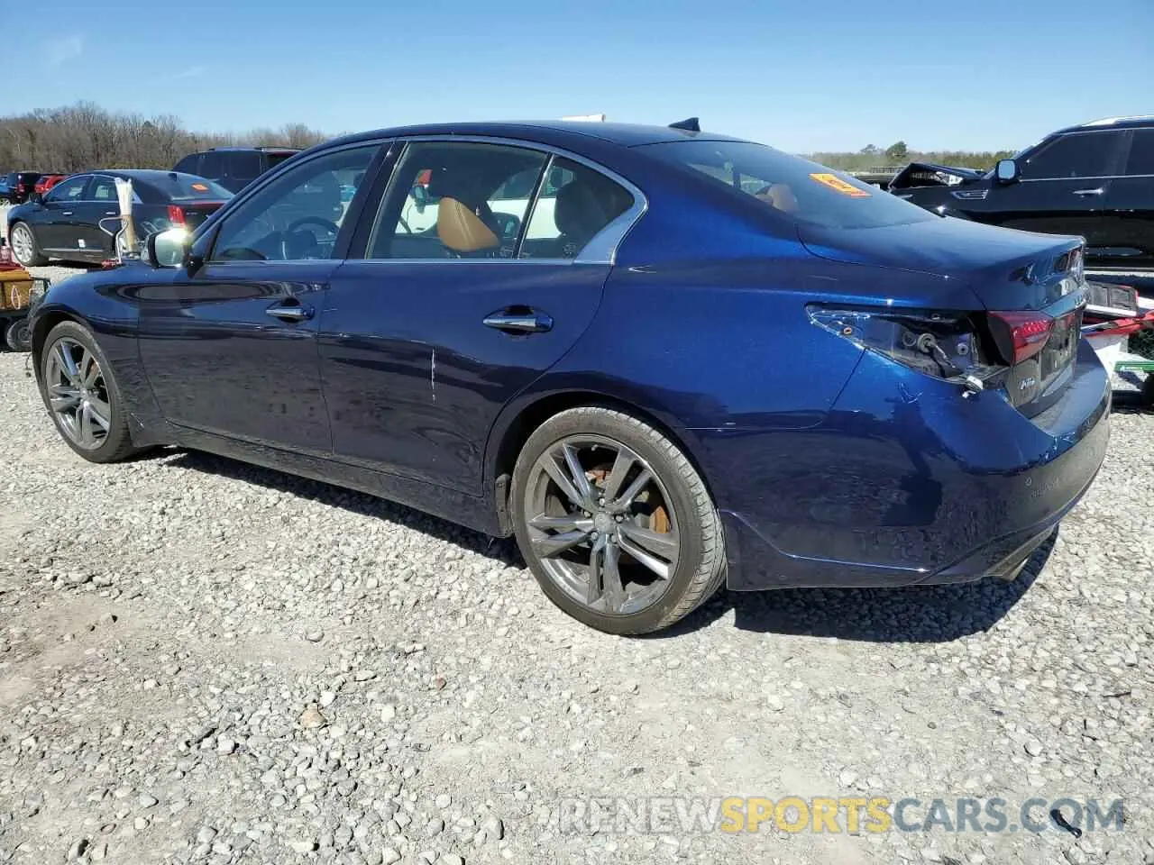2 Photograph of a damaged car JN1EV7CR7MM756016 INFINITI Q50 2021