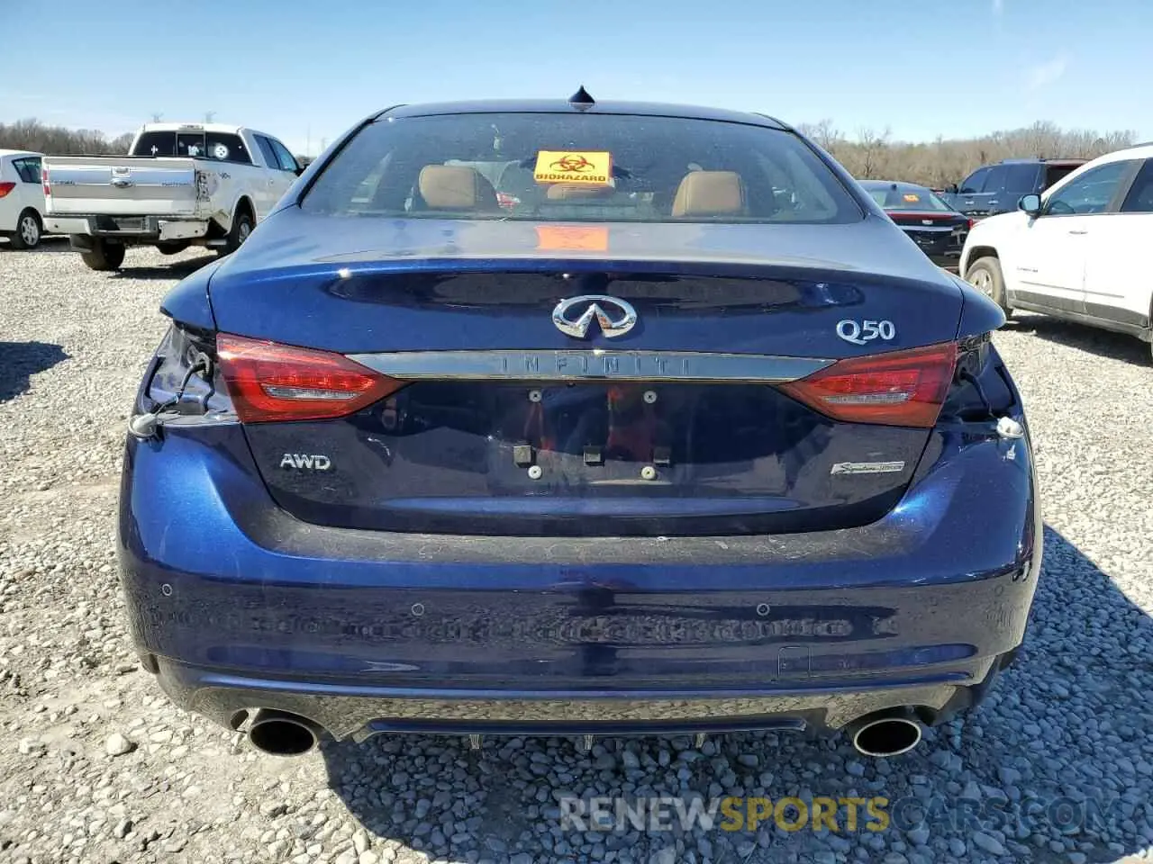 6 Photograph of a damaged car JN1EV7CR7MM756016 INFINITI Q50 2021