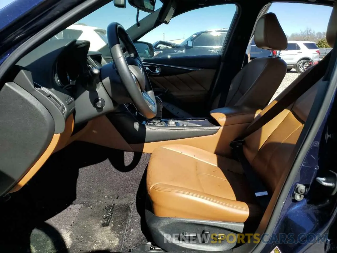 7 Photograph of a damaged car JN1EV7CR7MM756016 INFINITI Q50 2021