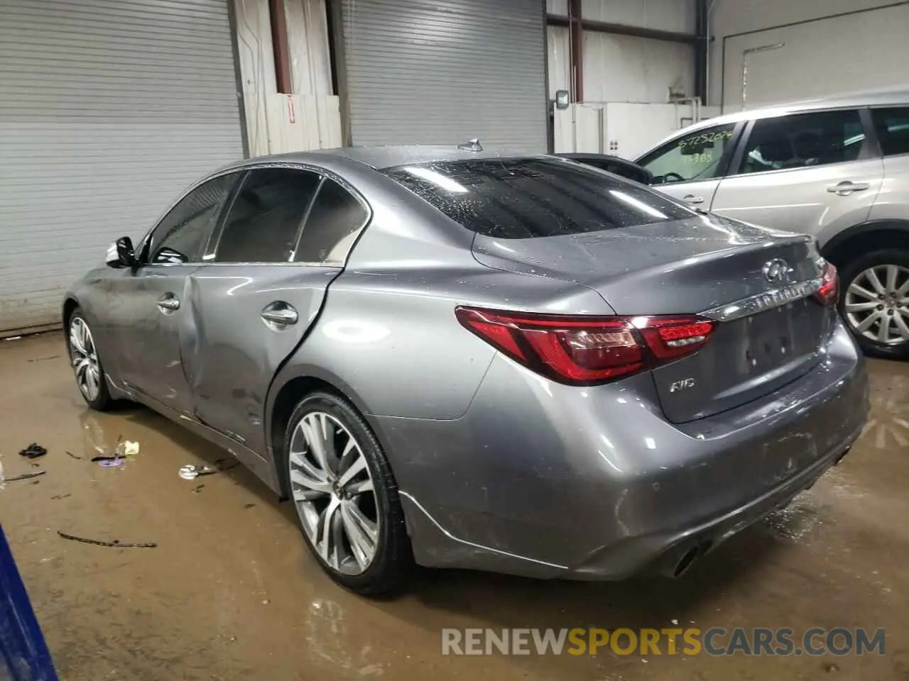 2 Photograph of a damaged car JN1EV7CR8MM752105 INFINITI Q50 2021