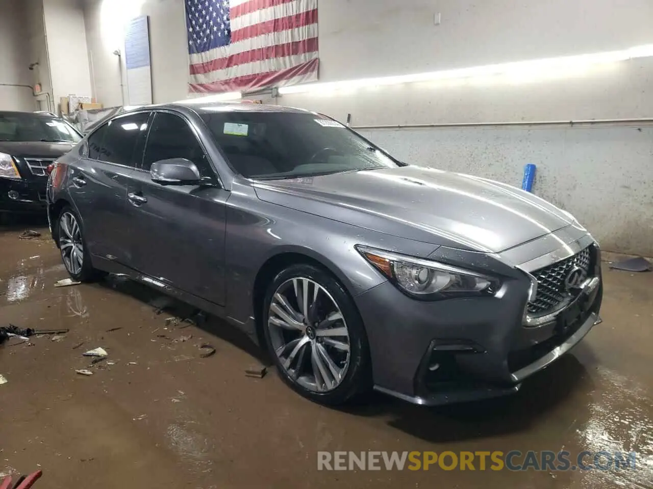 4 Photograph of a damaged car JN1EV7CR8MM752105 INFINITI Q50 2021