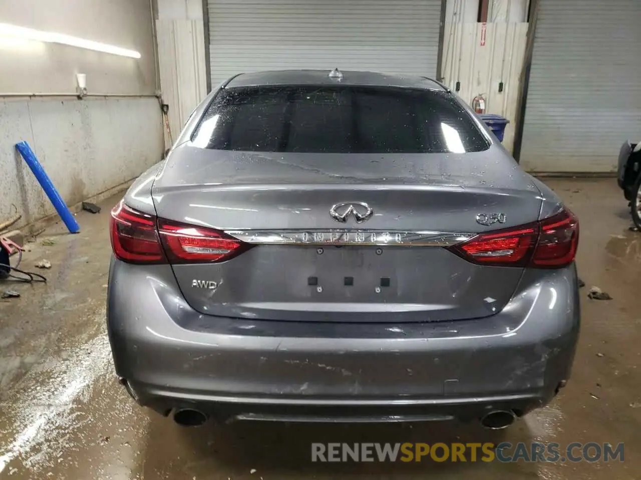 6 Photograph of a damaged car JN1EV7CR8MM752105 INFINITI Q50 2021