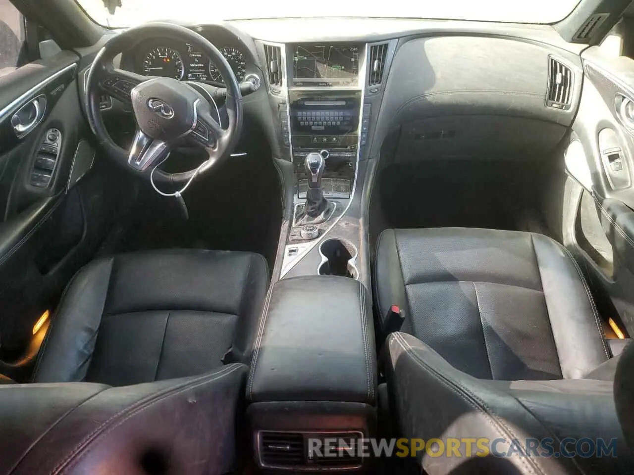 8 Photograph of a damaged car JN1EV7CR8MM752105 INFINITI Q50 2021