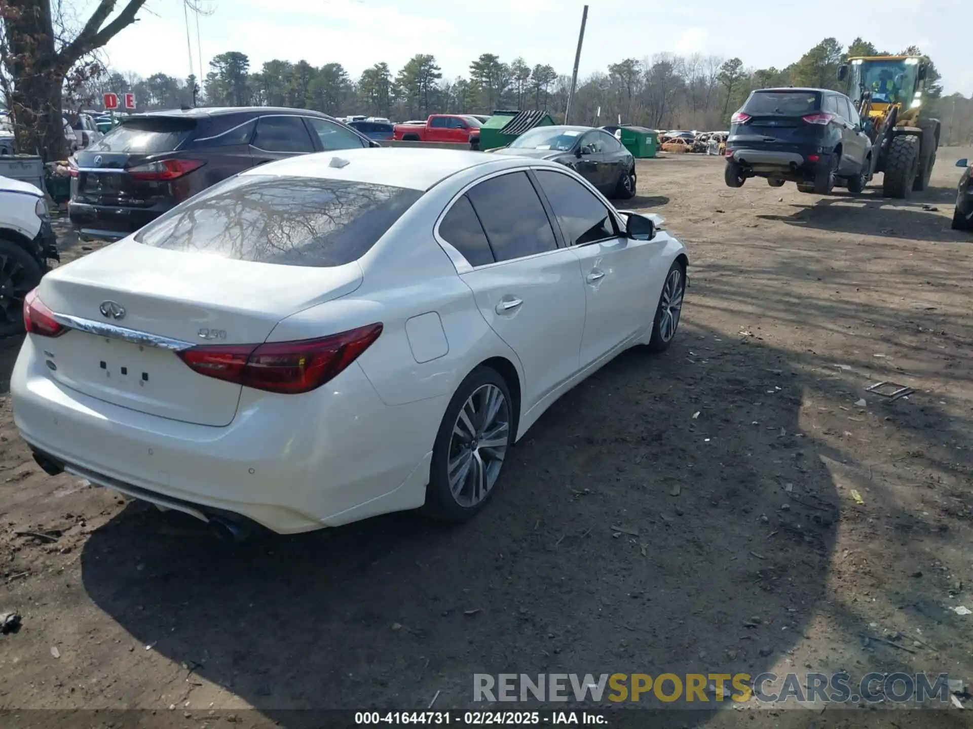 4 Photograph of a damaged car JN1EV7CRXMM750159 INFINITI Q50 2021