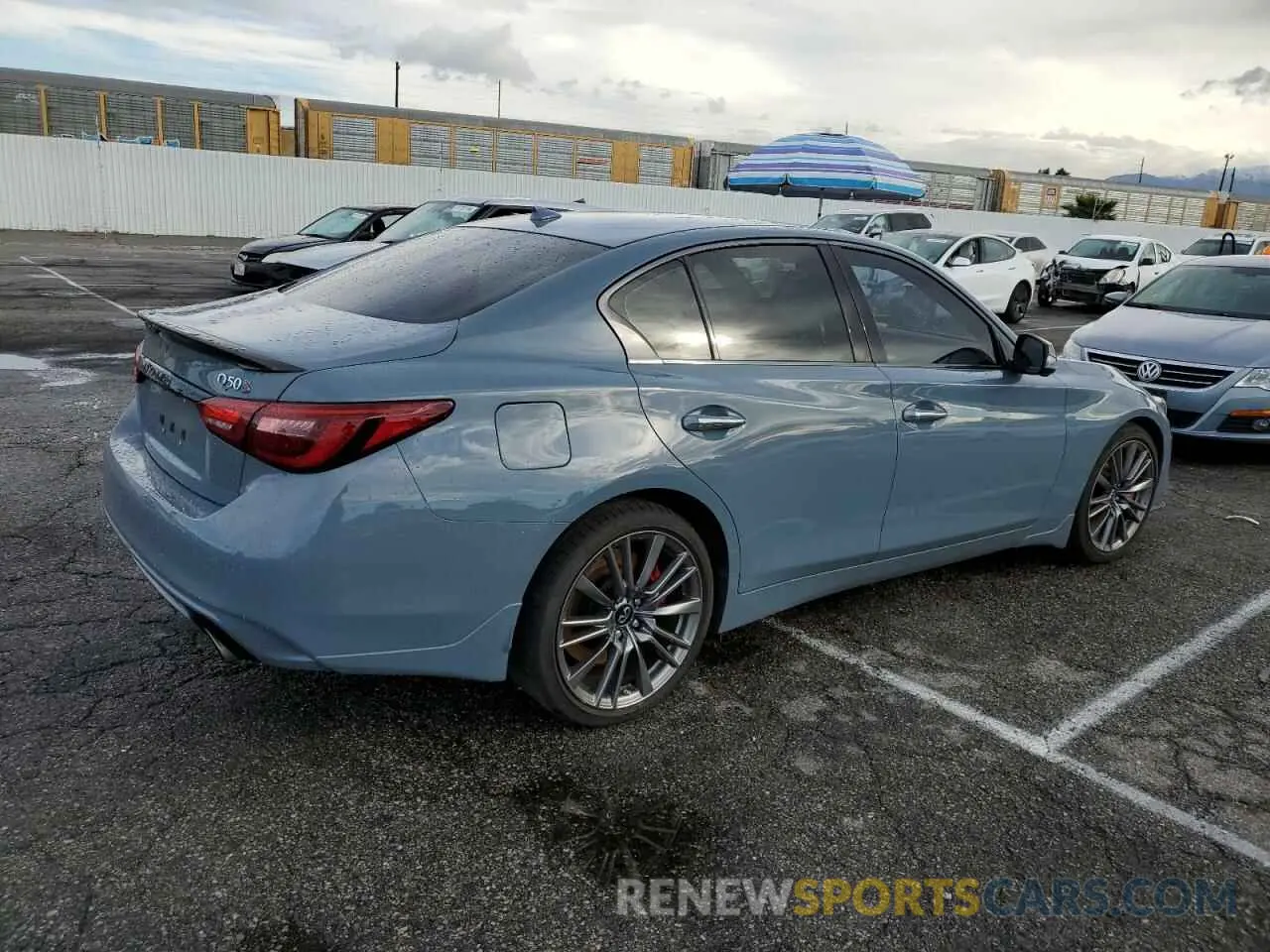 3 Photograph of a damaged car JN1FV7DP5MM850476 INFINITI Q50 2021