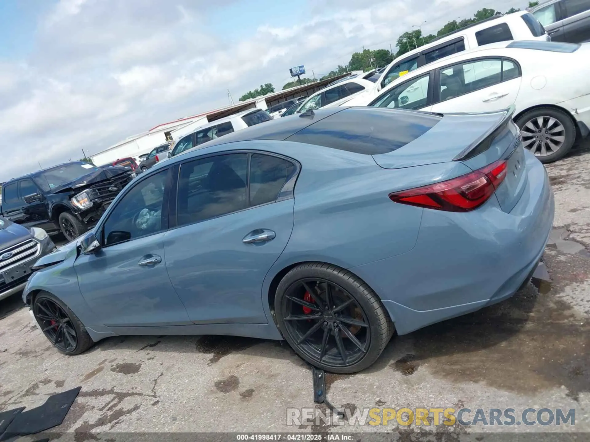 14 Photograph of a damaged car JN1FV7DP5MM850509 INFINITI Q50 2021