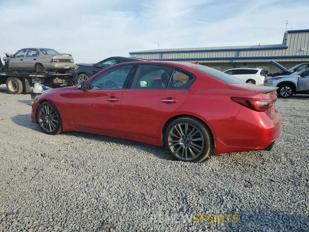 2 Photograph of a damaged car JN1FV7DP8MM850097 INFINITI Q50 2021
