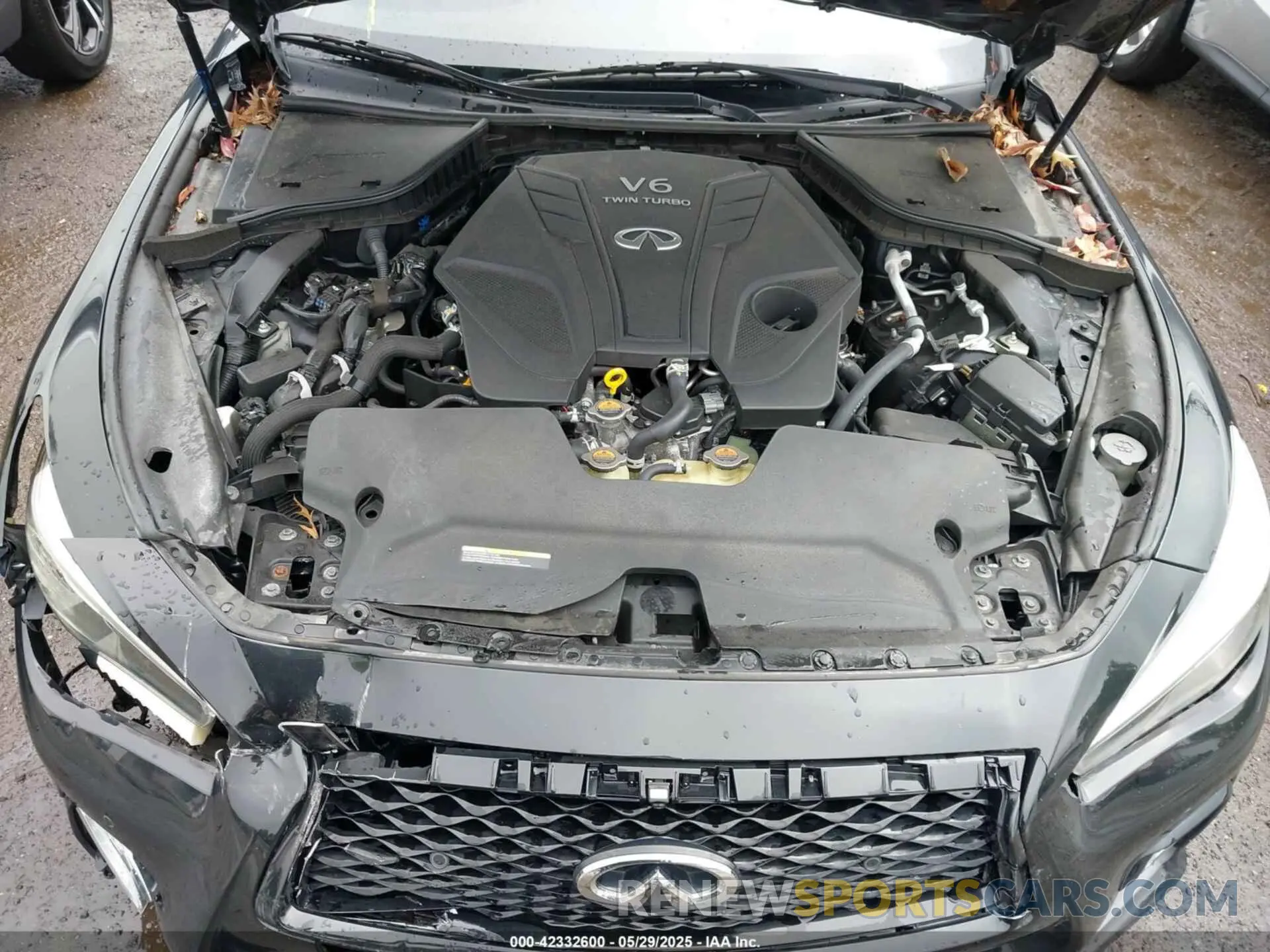 10 Photograph of a damaged car JN1FV7DP8MM850293 INFINITI Q50 2021
