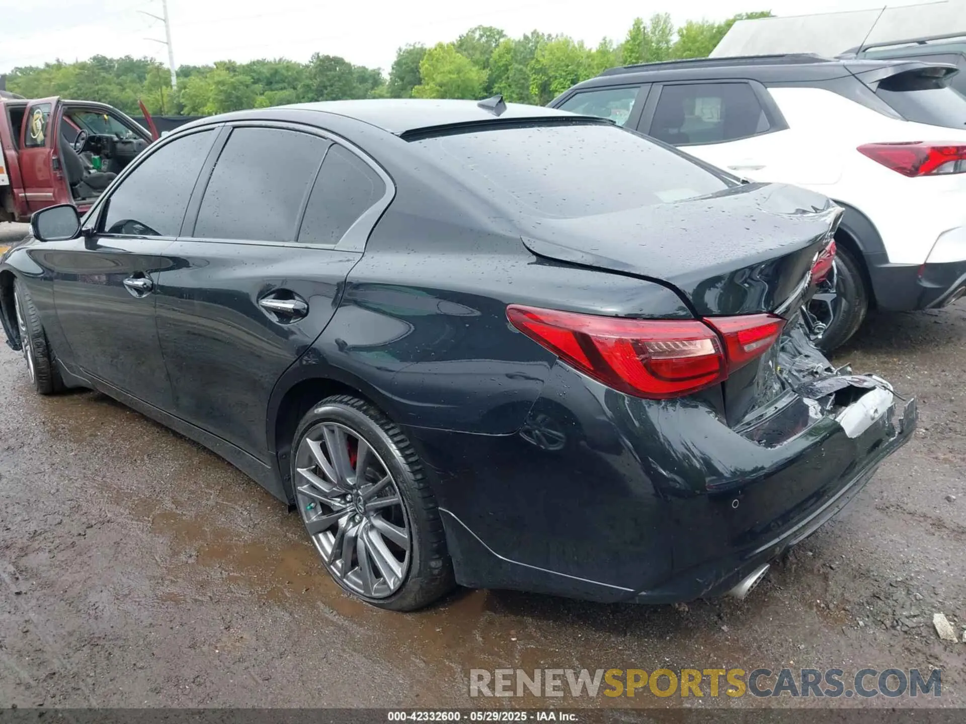 3 Photograph of a damaged car JN1FV7DP8MM850293 INFINITI Q50 2021