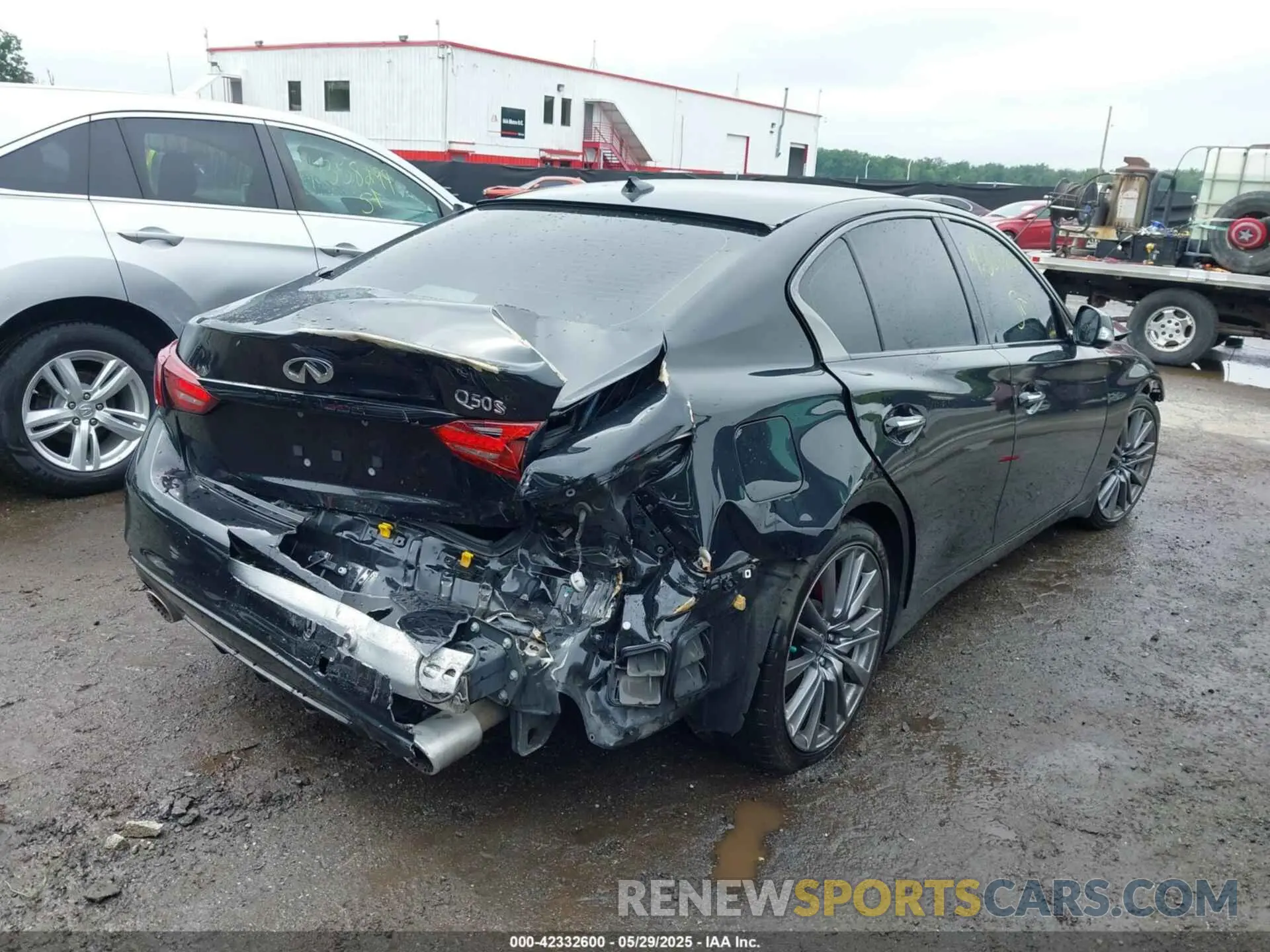 6 Photograph of a damaged car JN1FV7DP8MM850293 INFINITI Q50 2021