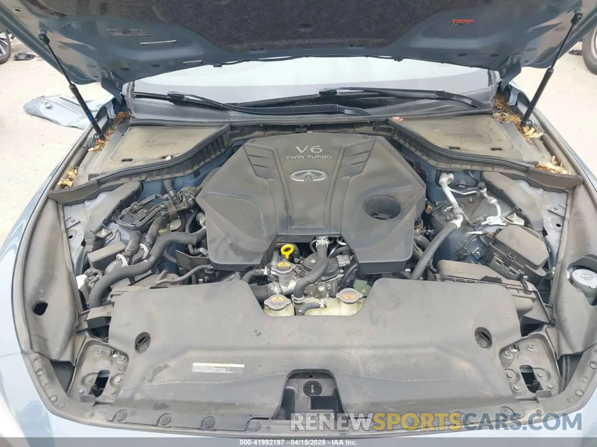 10 Photograph of a damaged car JN1FV7DP8MM850486 INFINITI Q50 2021