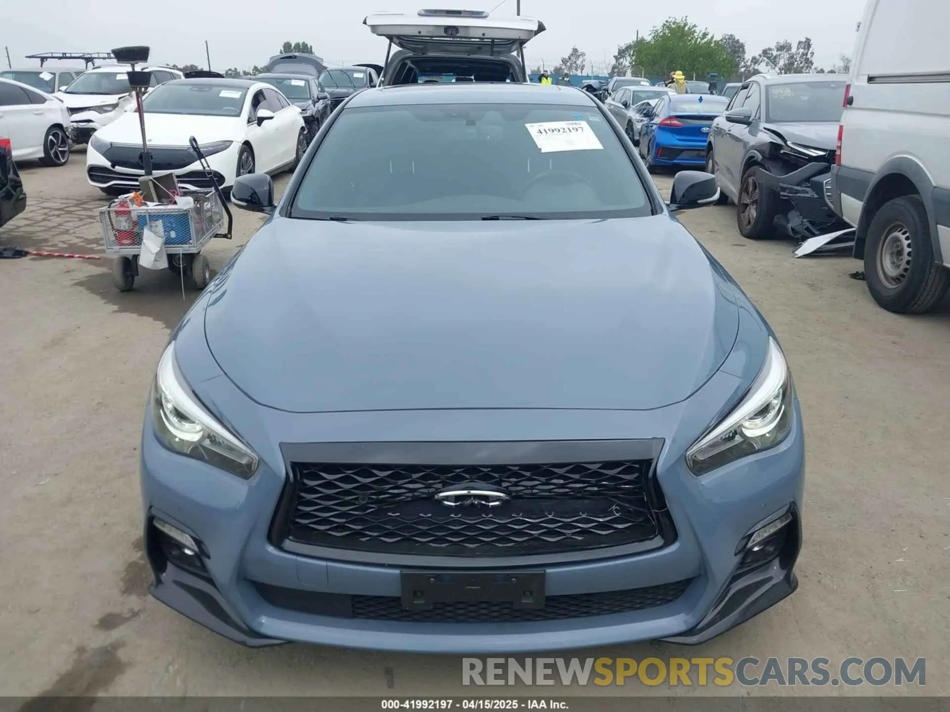 13 Photograph of a damaged car JN1FV7DP8MM850486 INFINITI Q50 2021