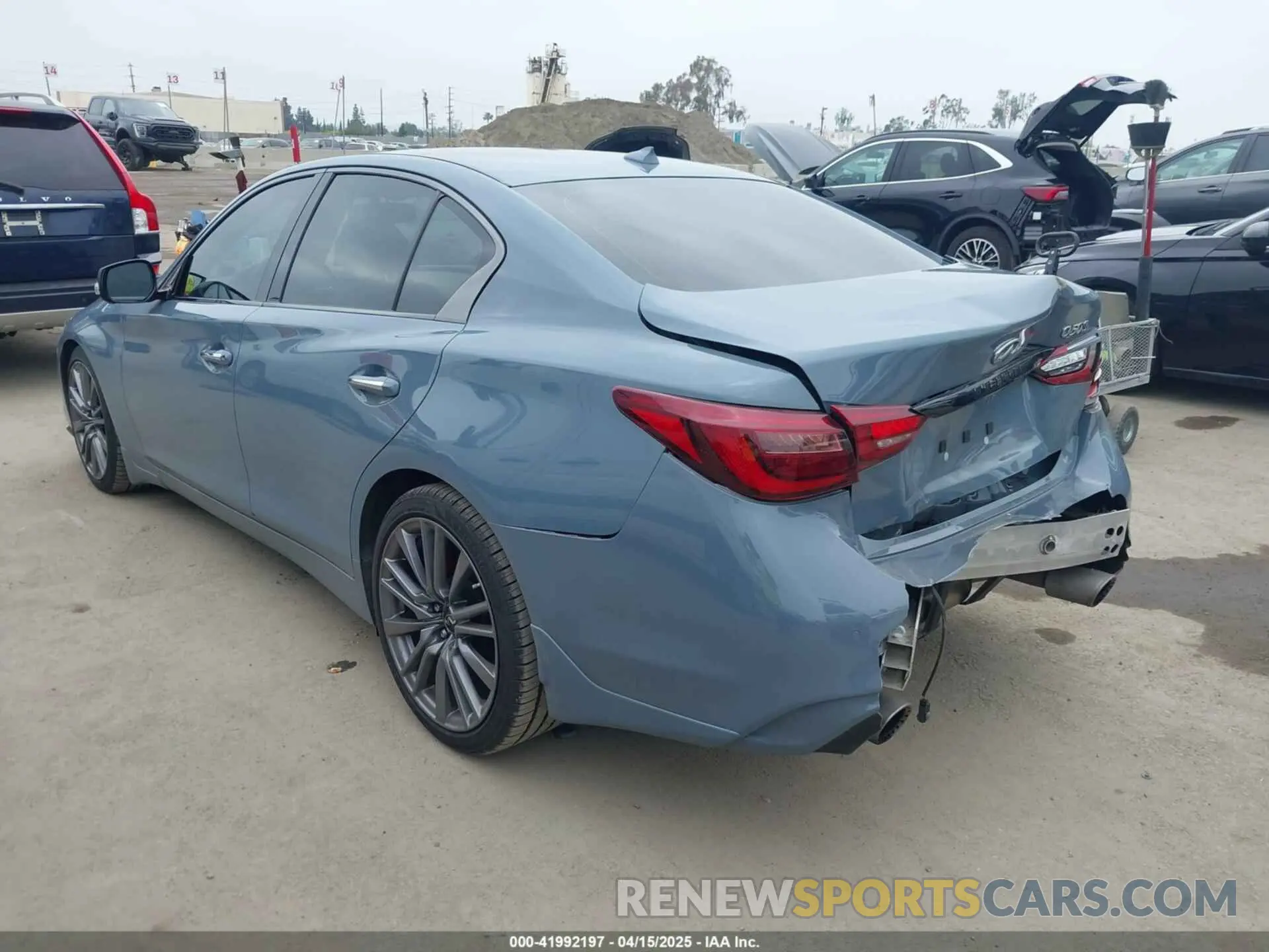 3 Photograph of a damaged car JN1FV7DP8MM850486 INFINITI Q50 2021