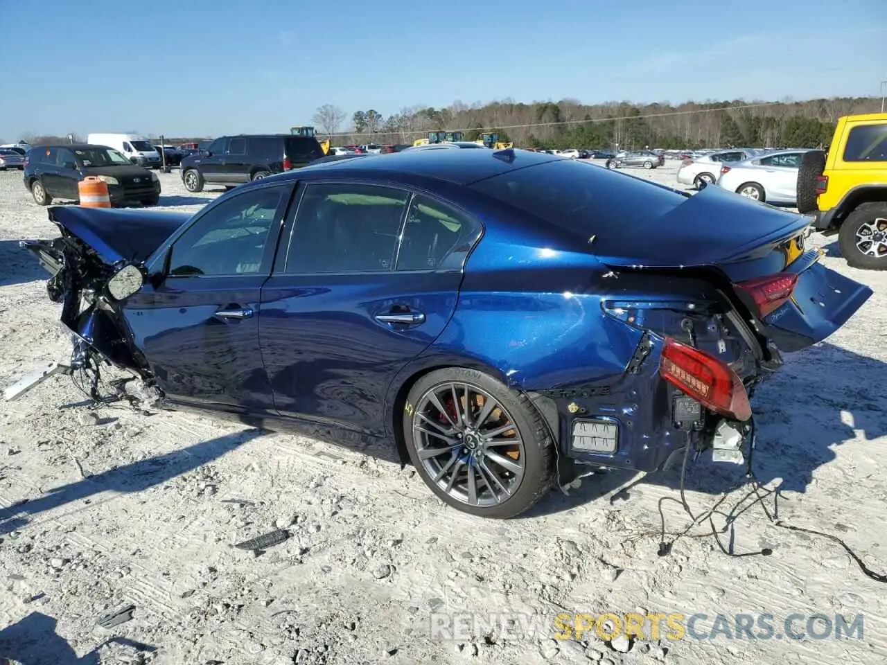2 Photograph of a damaged car JN1FV7DR0MM880776 INFINITI Q50 2021