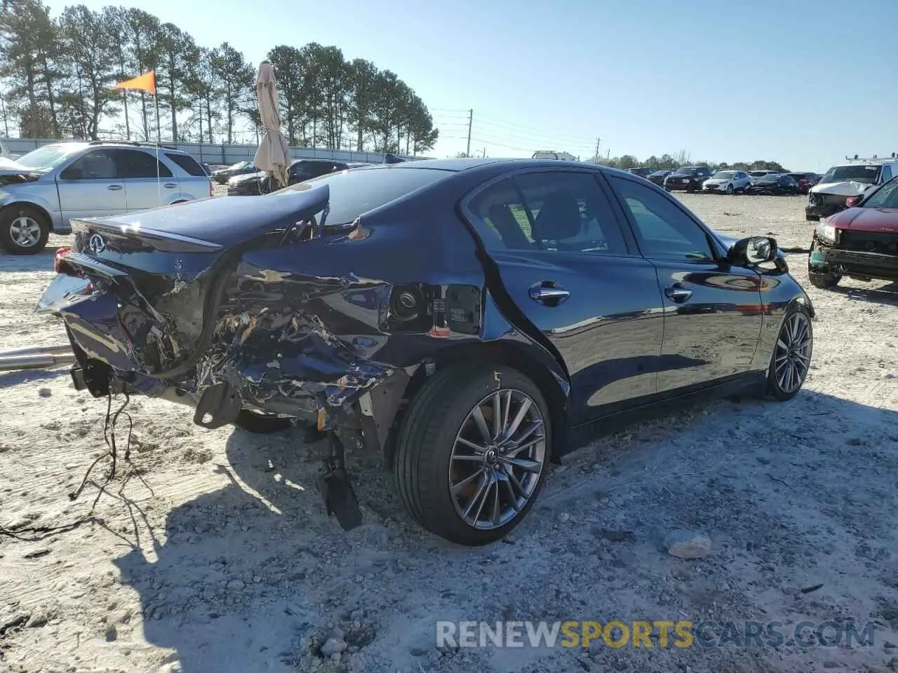3 Photograph of a damaged car JN1FV7DR0MM880776 INFINITI Q50 2021