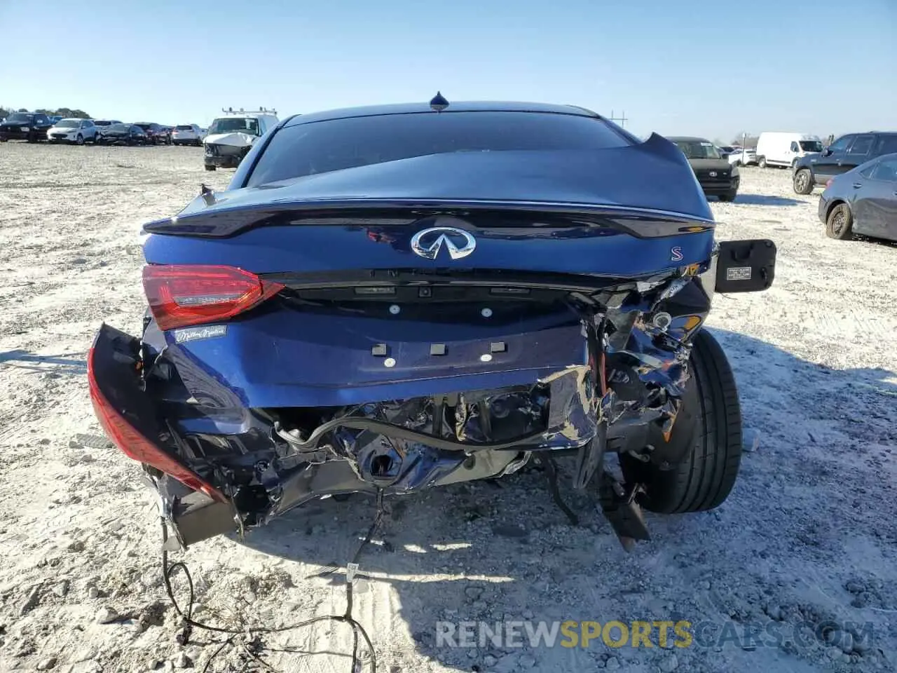 6 Photograph of a damaged car JN1FV7DR0MM880776 INFINITI Q50 2021