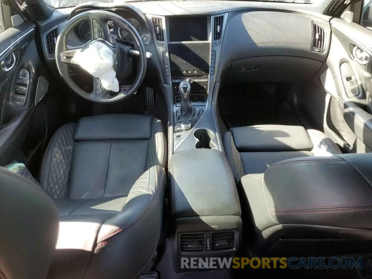 8 Photograph of a damaged car JN1FV7DR0MM880776 INFINITI Q50 2021