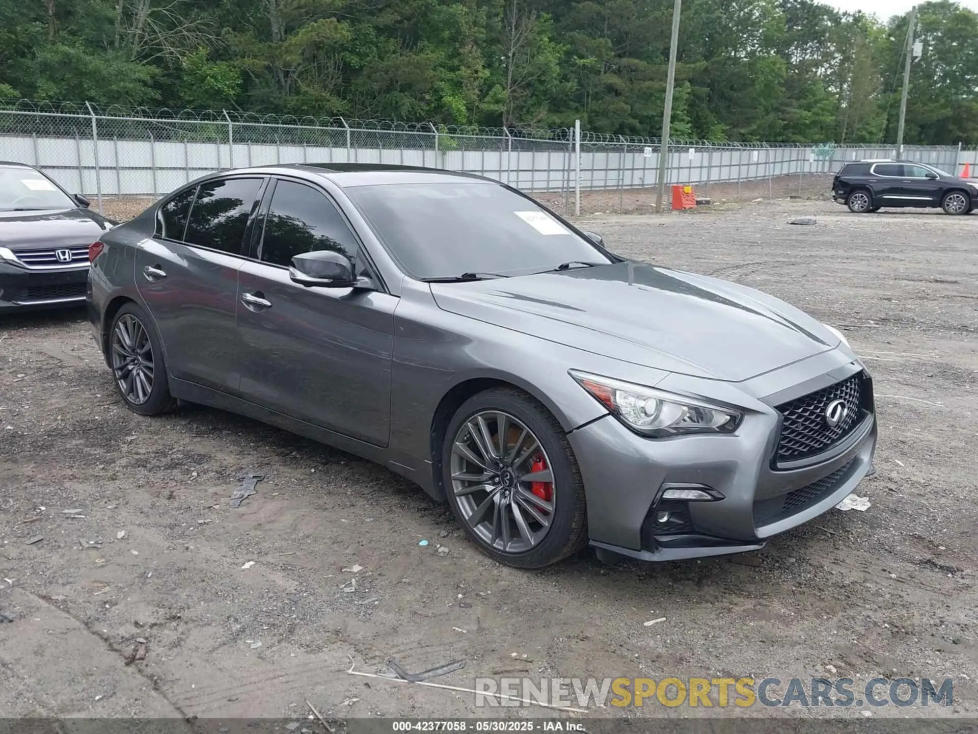 1 Photograph of a damaged car JN1FV7DR2MM880505 INFINITI Q50 2021