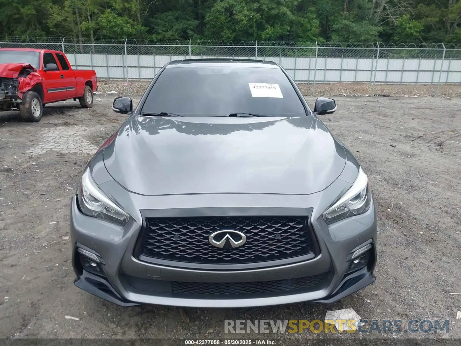 12 Photograph of a damaged car JN1FV7DR2MM880505 INFINITI Q50 2021