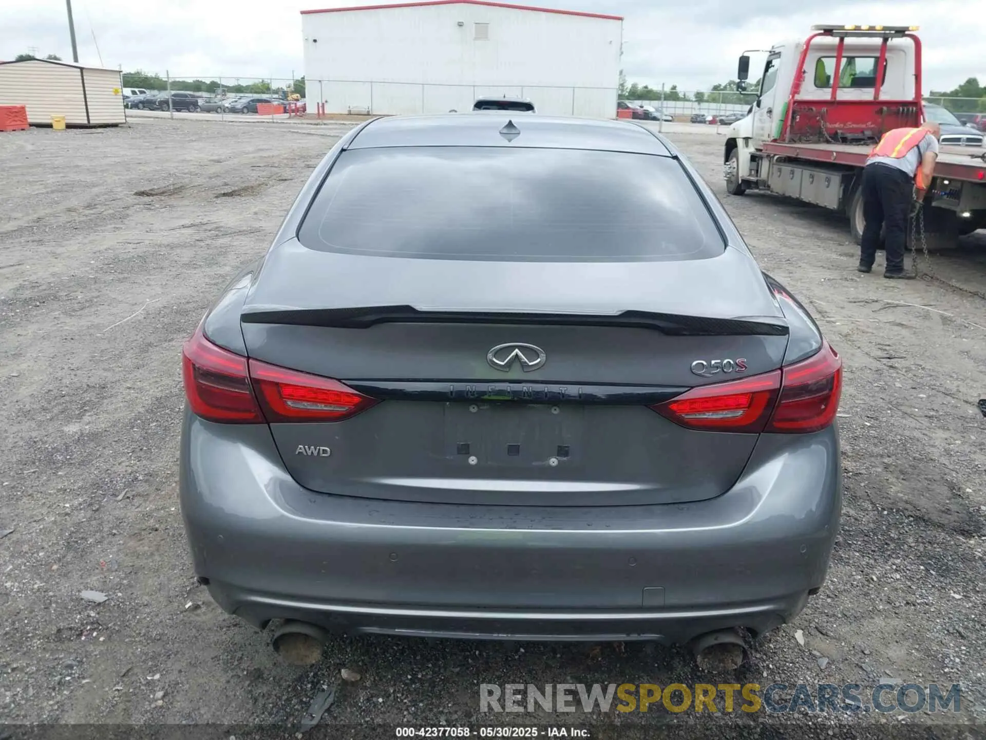 16 Photograph of a damaged car JN1FV7DR2MM880505 INFINITI Q50 2021