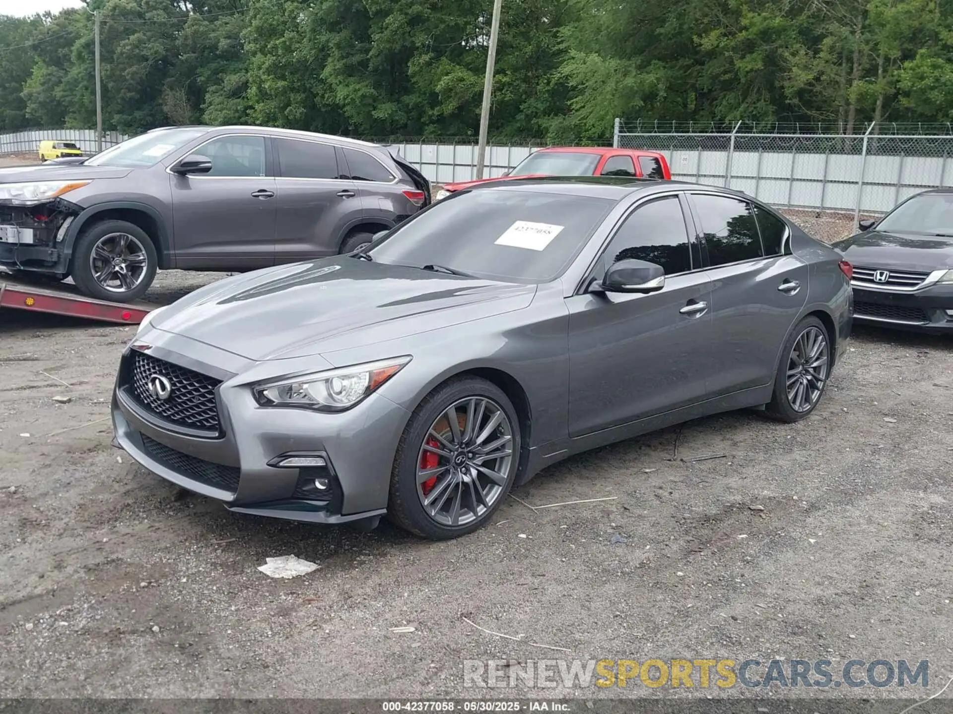 2 Photograph of a damaged car JN1FV7DR2MM880505 INFINITI Q50 2021