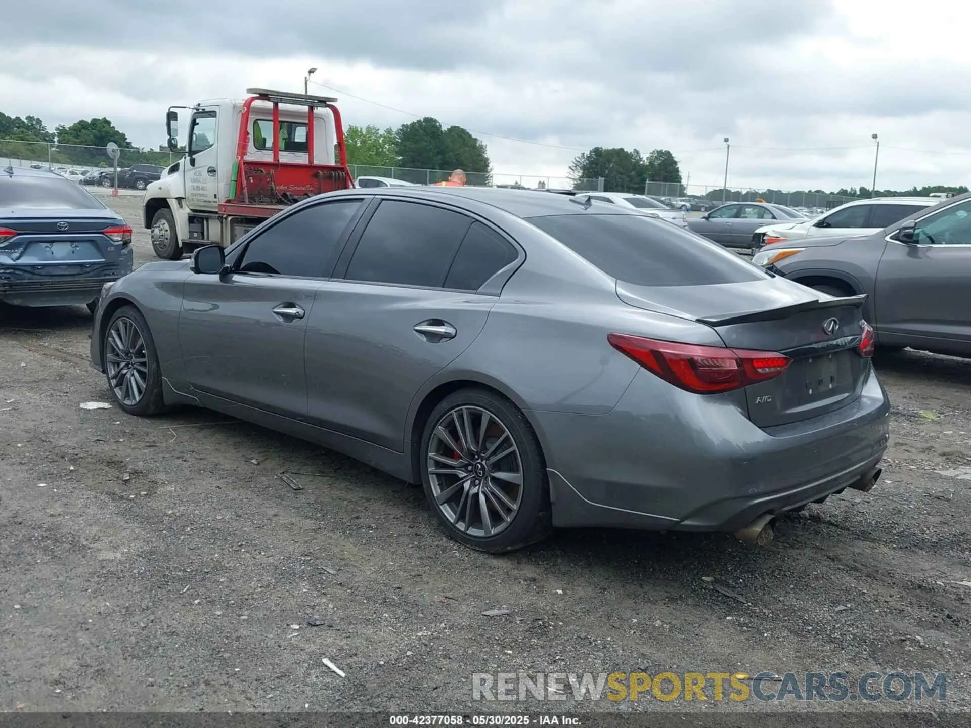 3 Photograph of a damaged car JN1FV7DR2MM880505 INFINITI Q50 2021