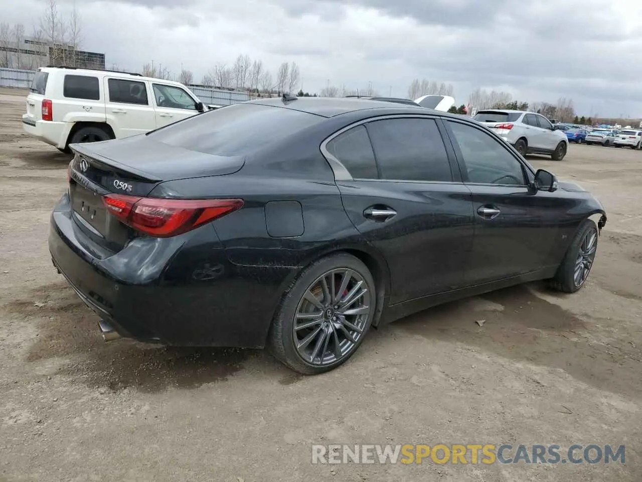 3 Photograph of a damaged car JN1FV7DR2MM880827 INFINITI Q50 2021