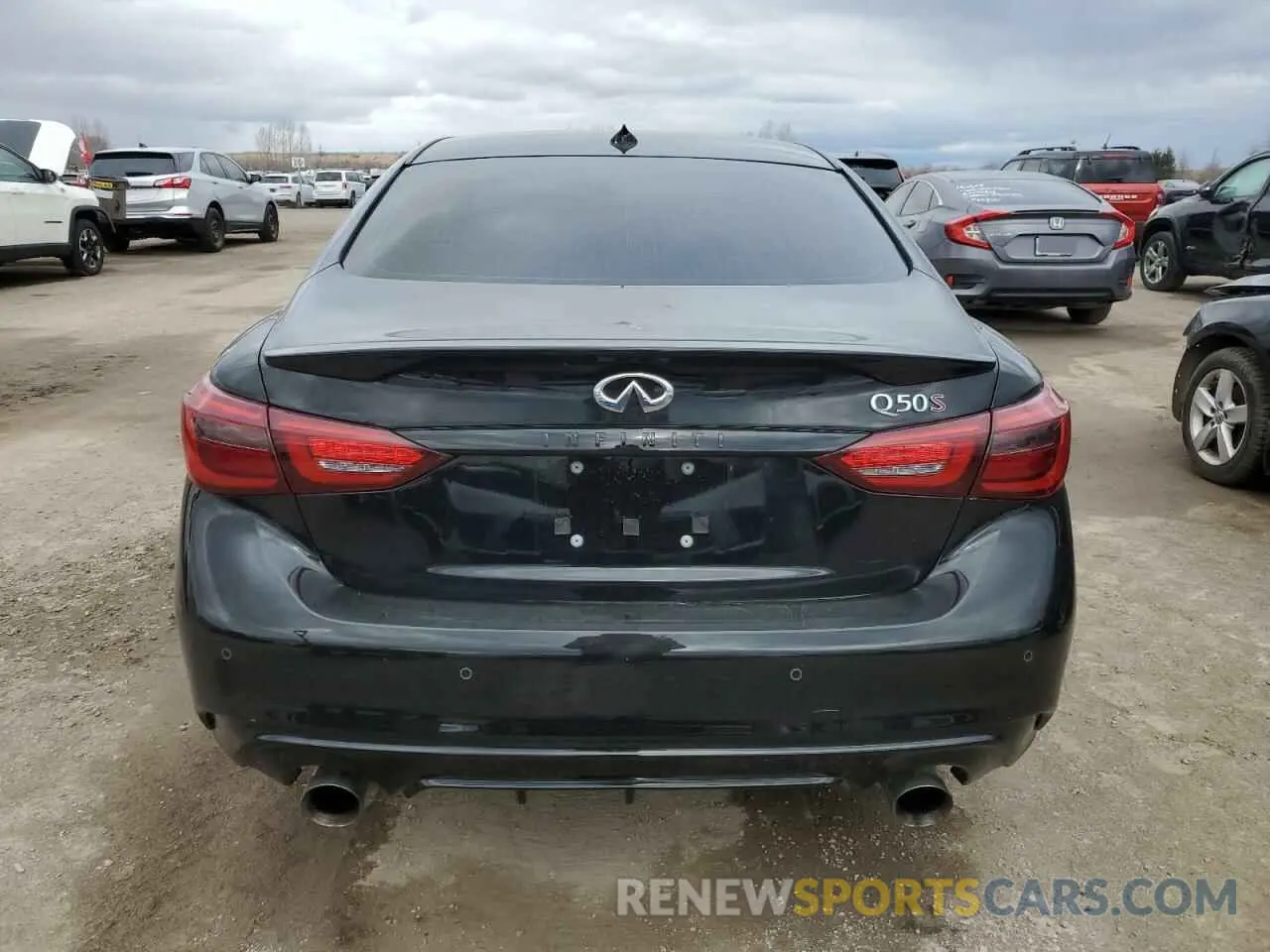 6 Photograph of a damaged car JN1FV7DR2MM880827 INFINITI Q50 2021