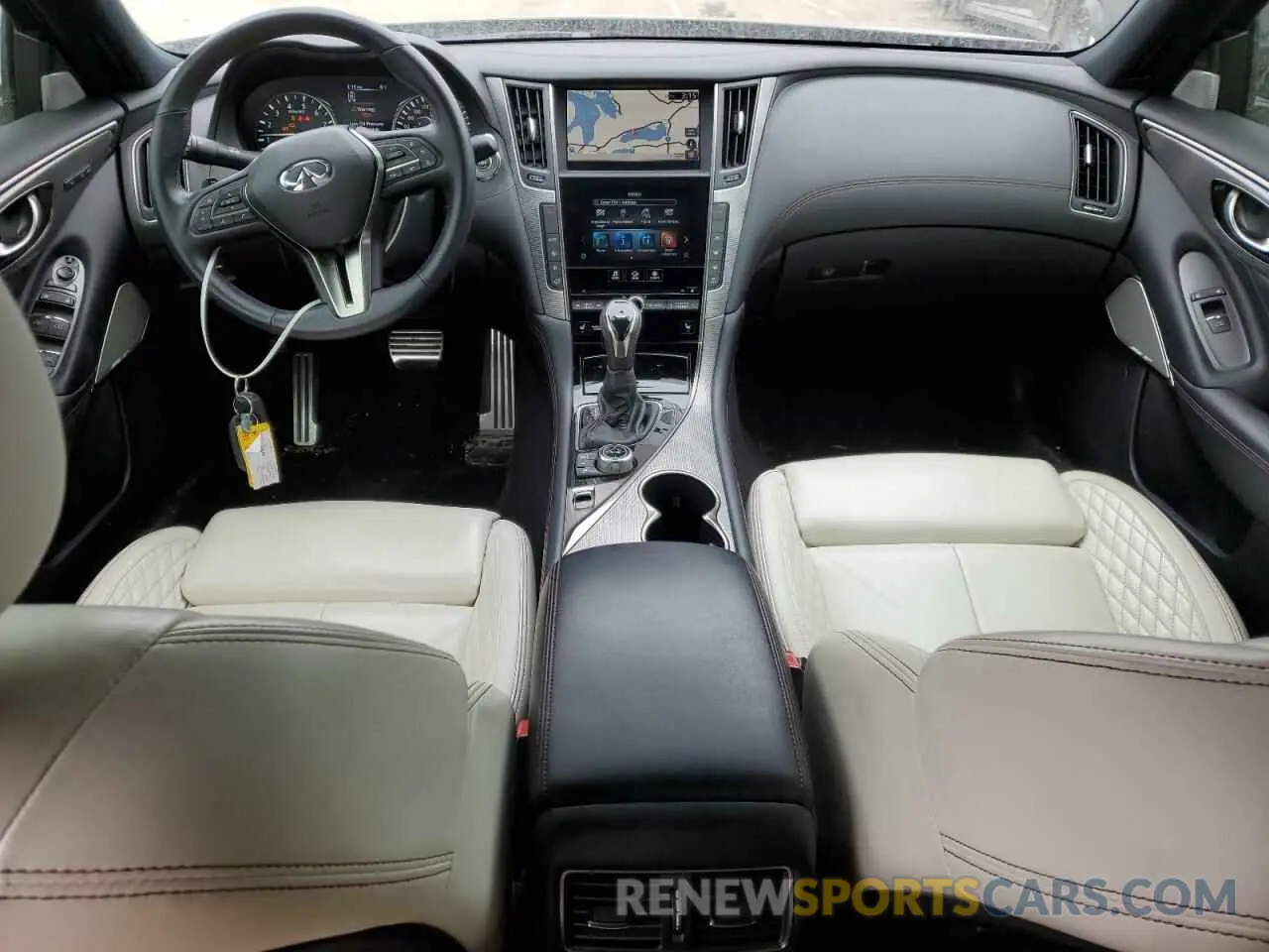 8 Photograph of a damaged car JN1FV7DR2MM880827 INFINITI Q50 2021