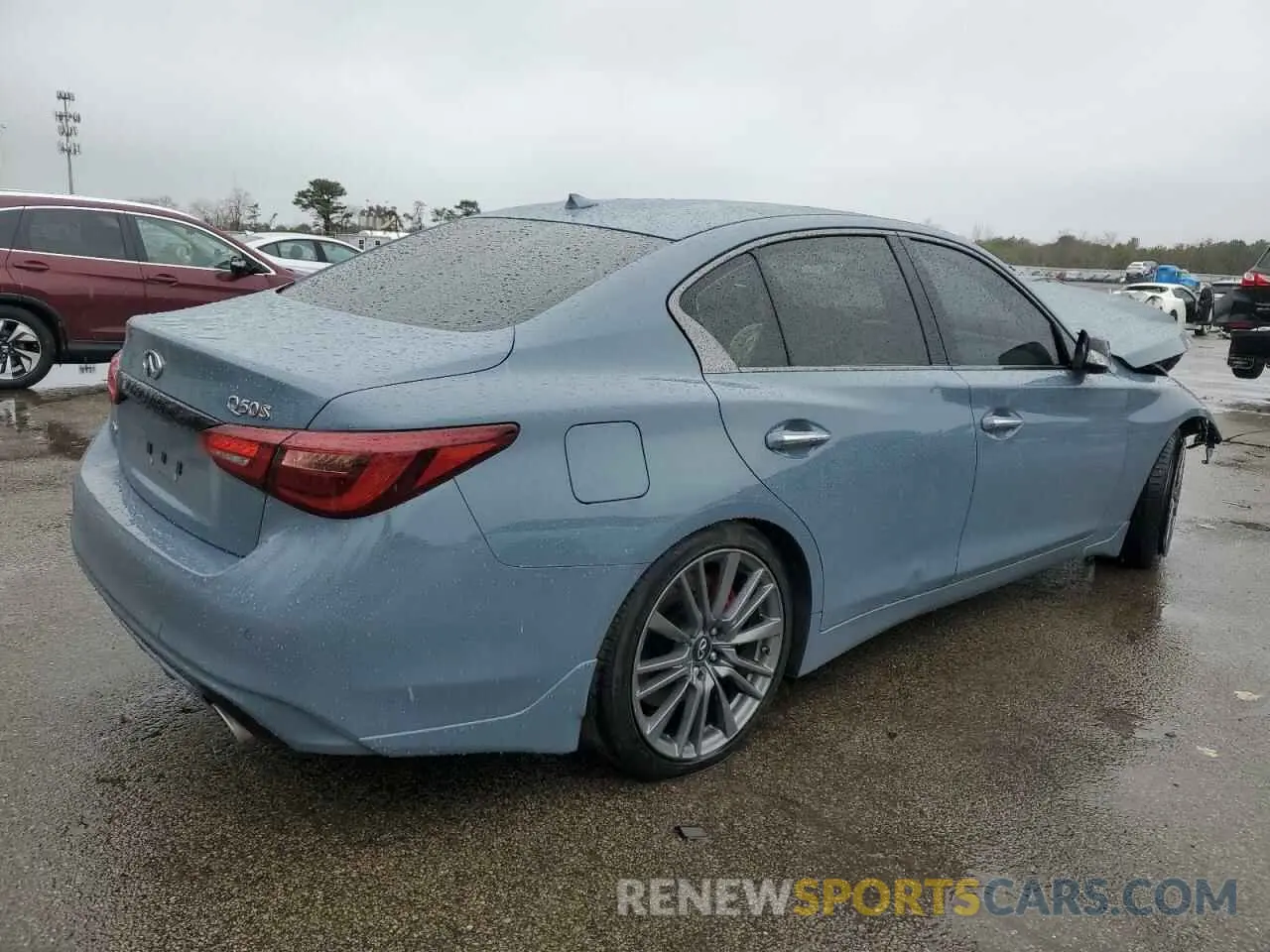 3 Photograph of a damaged car JN1FV7DR3MM880772 INFINITI Q50 2021