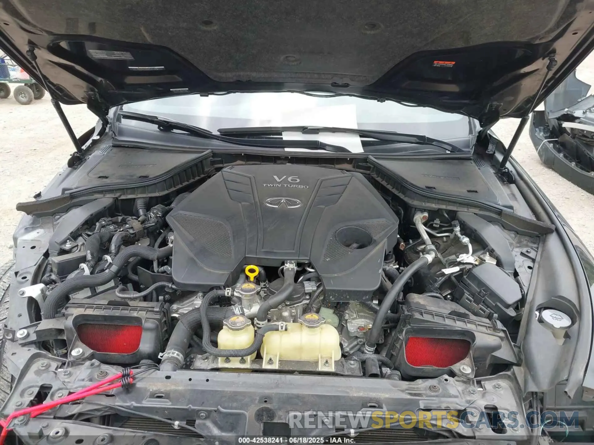 10 Photograph of a damaged car JN1FV7DR8MM880072 INFINITI Q50 2021