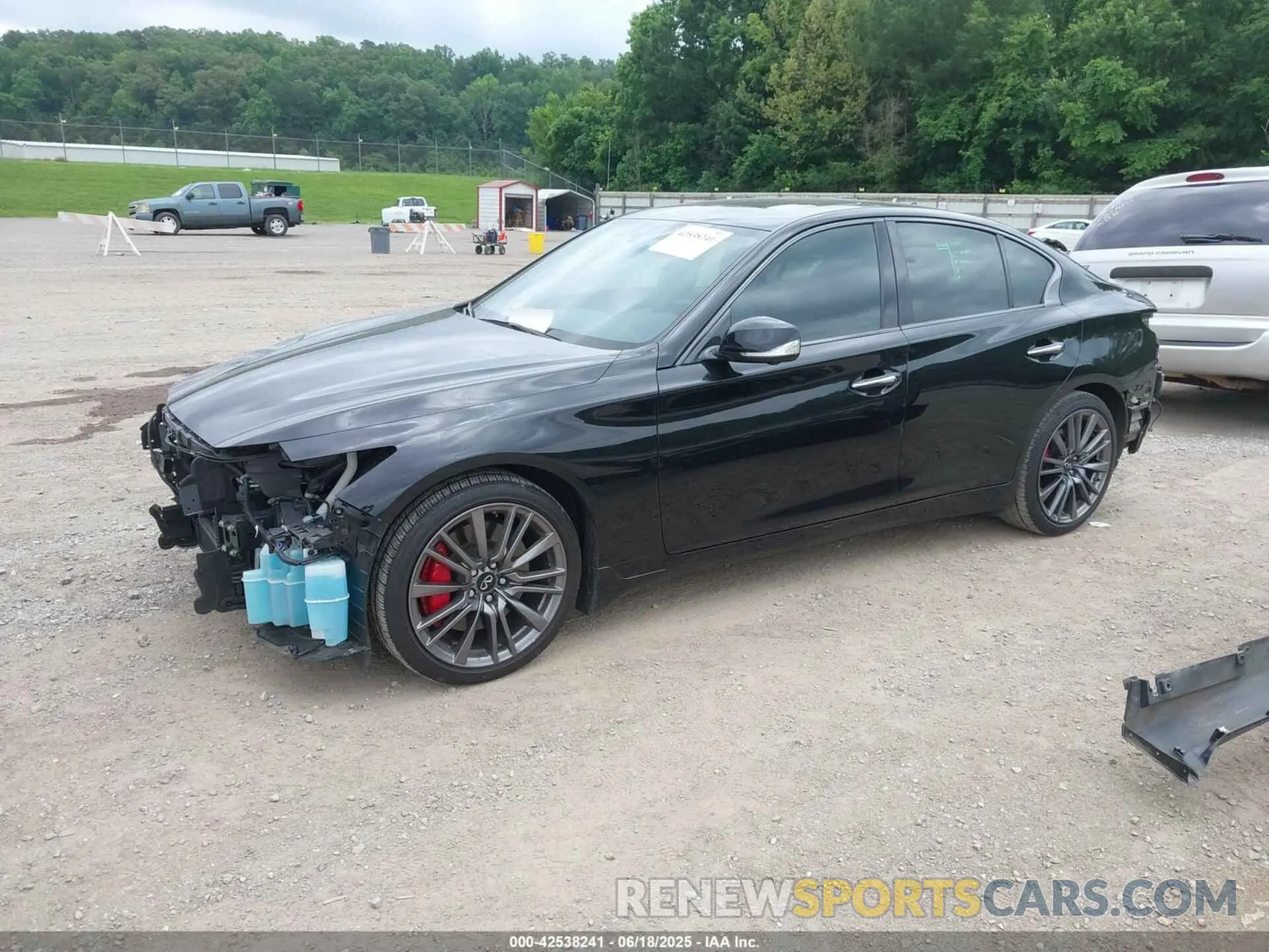 2 Photograph of a damaged car JN1FV7DR8MM880072 INFINITI Q50 2021