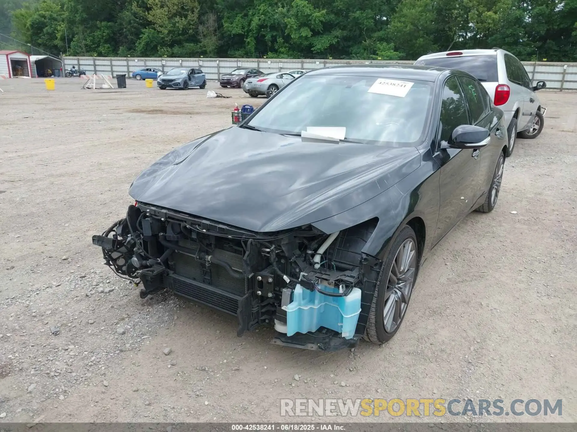 6 Photograph of a damaged car JN1FV7DR8MM880072 INFINITI Q50 2021
